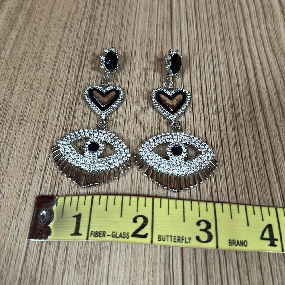 NoirJewelry  Statement Earrings - Picture 6 of 8